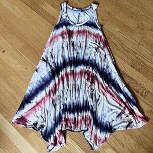 Watercolor Pattern Dress | Simply Vera by Vera Wang | Size XS